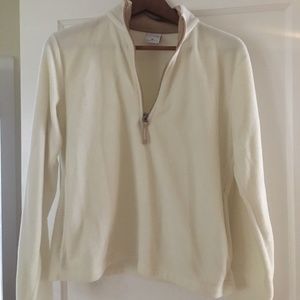 Fleece Pullover - Cream - Neutral- M